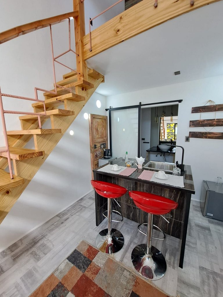 4 Descansa en Loft cálido y cómodo en Coyhaique.